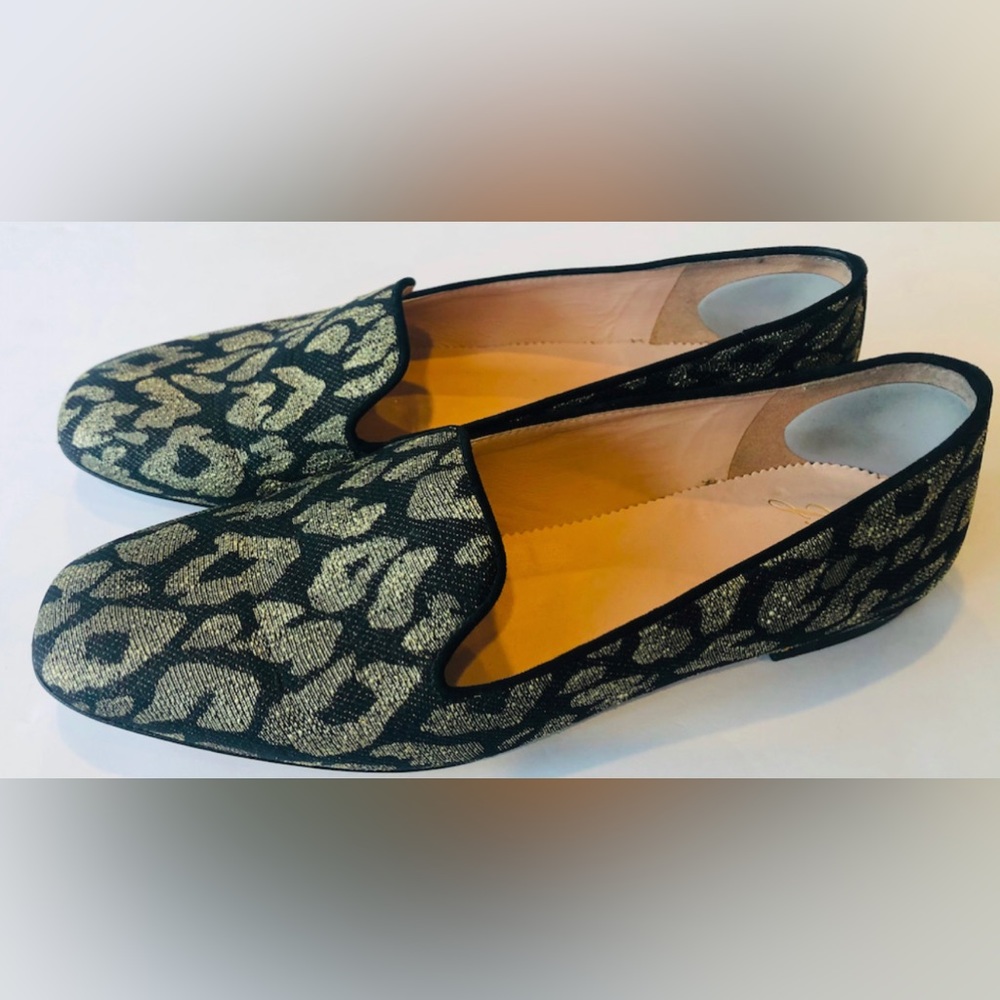 J. Crew animal print loafers. NWOT size 8 - Picture 3 of 10